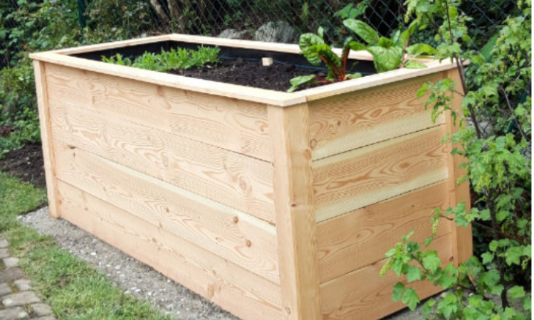 Hochbeet aus Cortenstahl